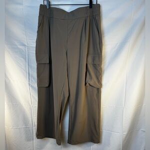 JoyLab Brown Cargo Pants Wide Leg Utility Style Size L